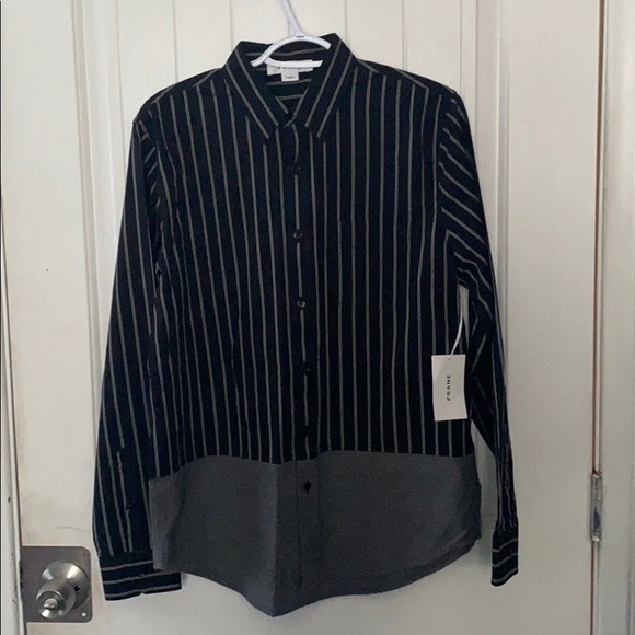 FRAME Mens Button Down Shirt - Picture 1 of 7